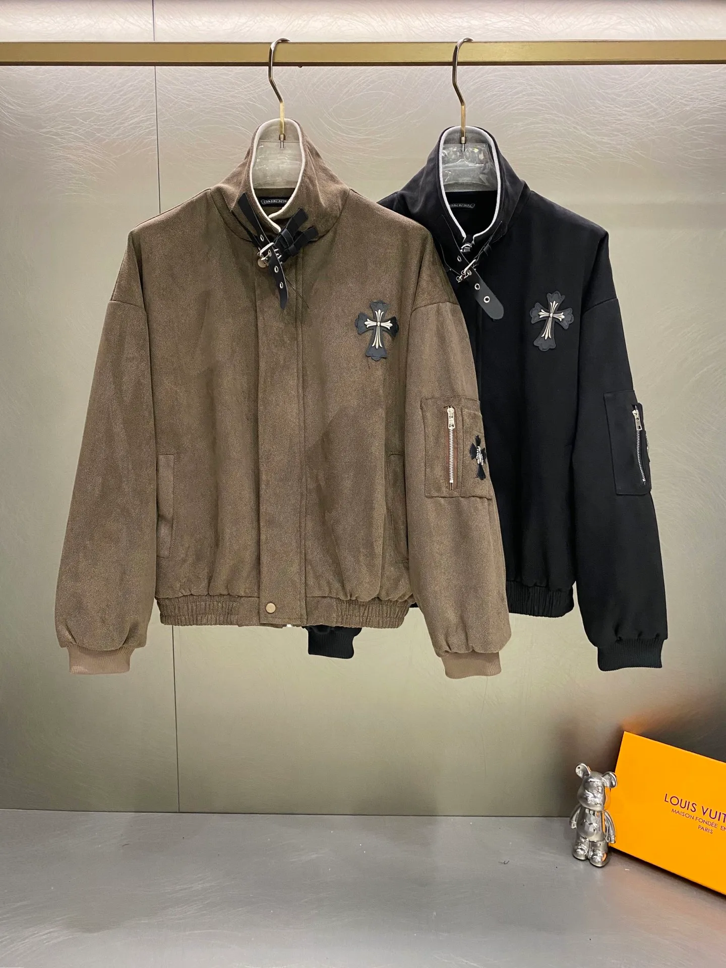 180 Chrome Hearts CH 26SSHot Sale Retro Versatile ：Black Sizes：M L XL